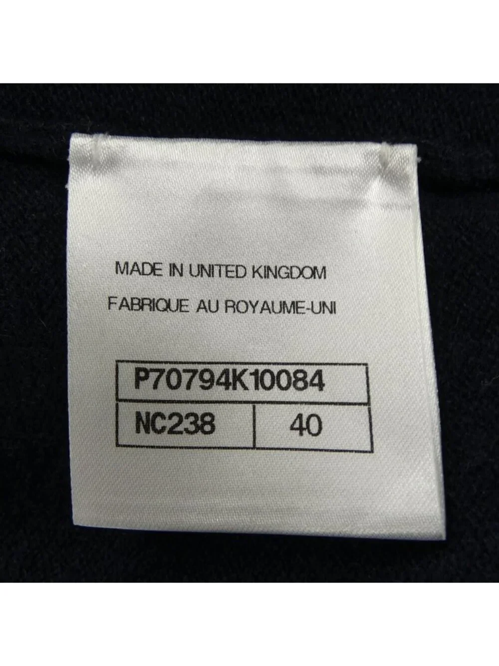 Chanel Cardigan Navy